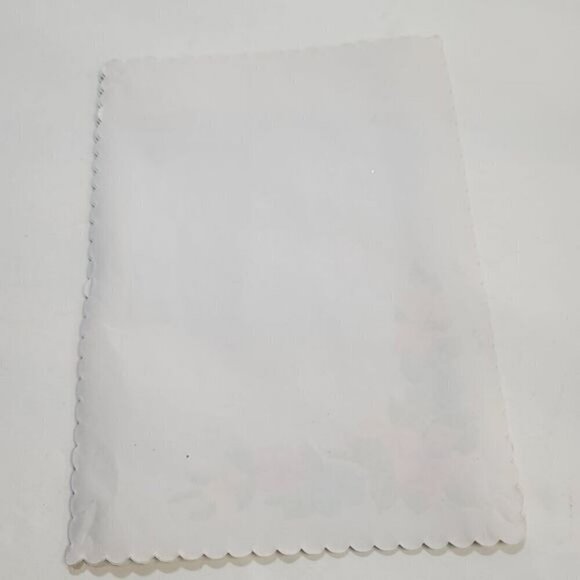 Vintage Pastel.Floral Ruffle Edge Stationary - Picture 7 of 8